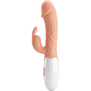 VIBRADOR COELHO DA PÁSCOA COM ESTIMULADOR