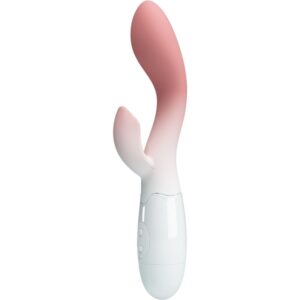 Vibrador Brighty (Rosa e Branco)