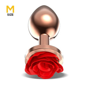 PLUG METAL ROSA DOURADA M